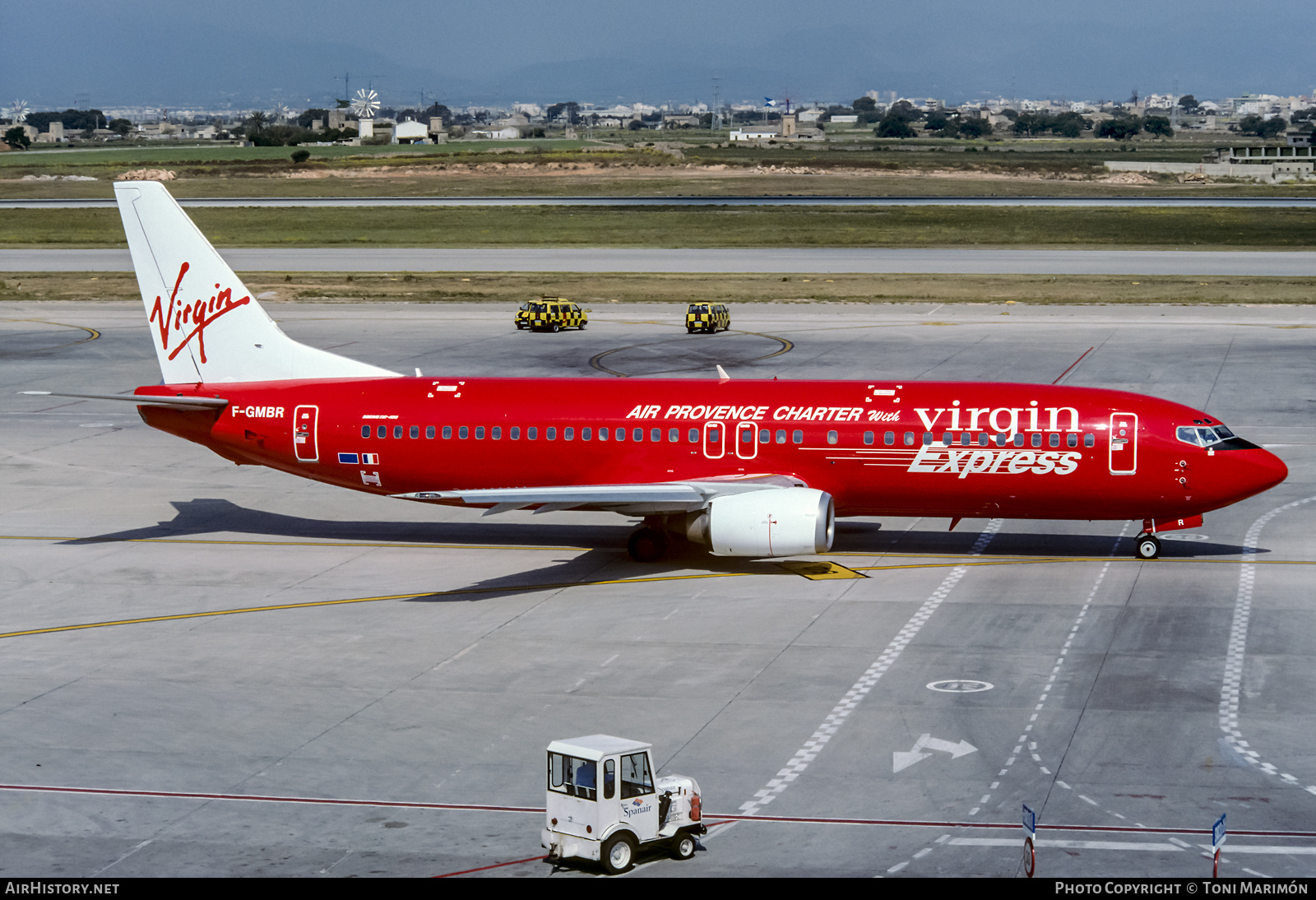 Aircraft Photo of F-GMBR | Boeing 737-4Y0 | Virgin Express | AirHistory.net #75132