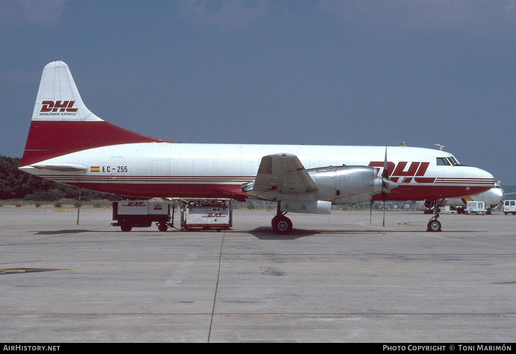 Aircraft Photo of EC-255 | Convair 580/F | DHL Worldwide Express | AirHistory.net #75133