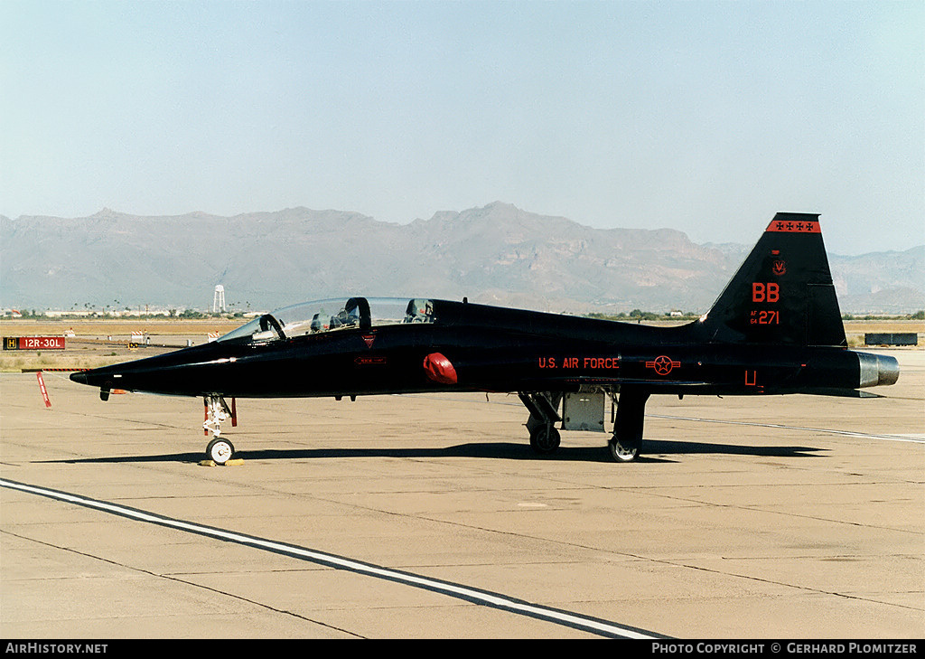 Aircraft Photo of 64-13271 / AF64-271 | Northrop T-38A Talon | USA - Air Force | AirHistory.net #75141