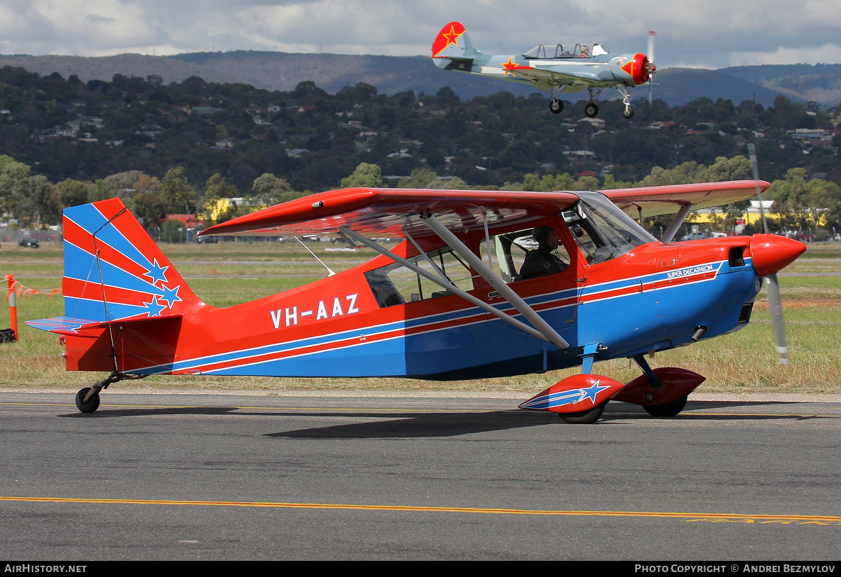 Aircraft Photo of VH-AAZ | American Champion 8KCAB Decathlon | AirHistory.net #75150