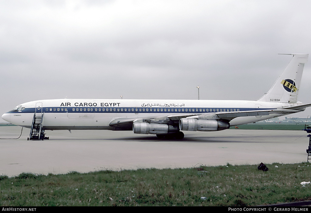 Aircraft Photo of SU-BBA | Boeing 707-338C | Air Cargo Egypt | AirHistory.net #75161
