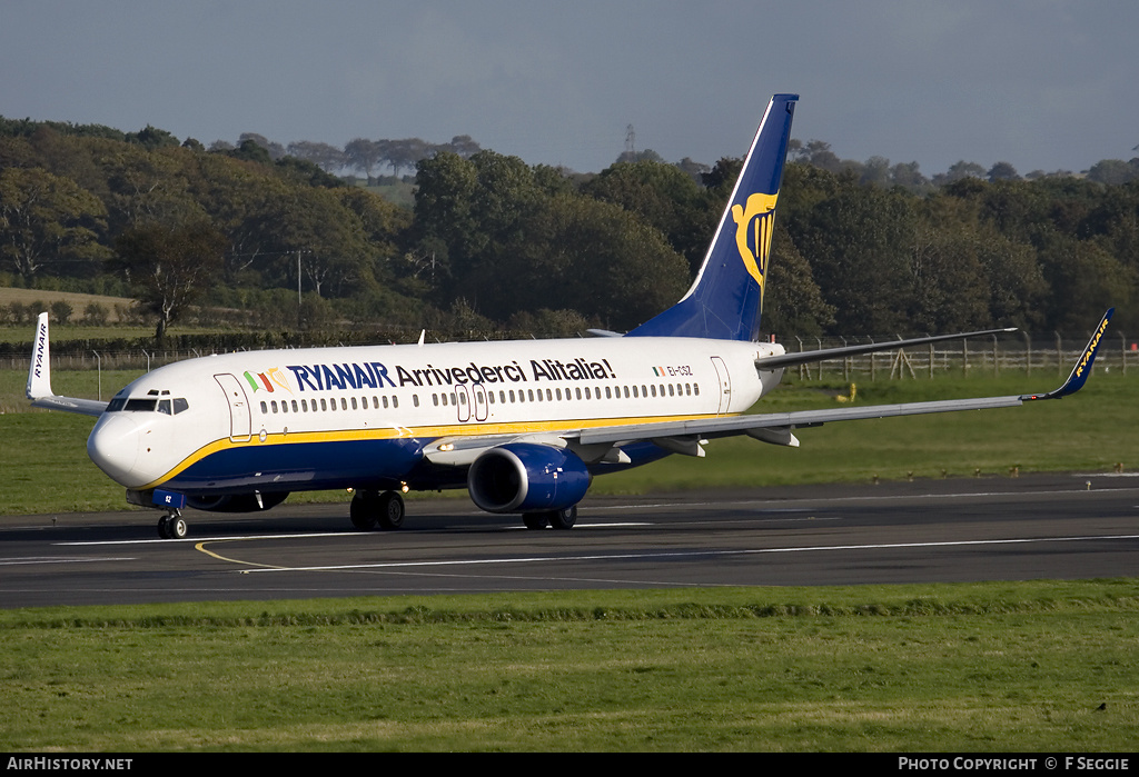 Aircraft Photo of EI-CSZ | Boeing 737-8AS | Ryanair | AirHistory.net #75164