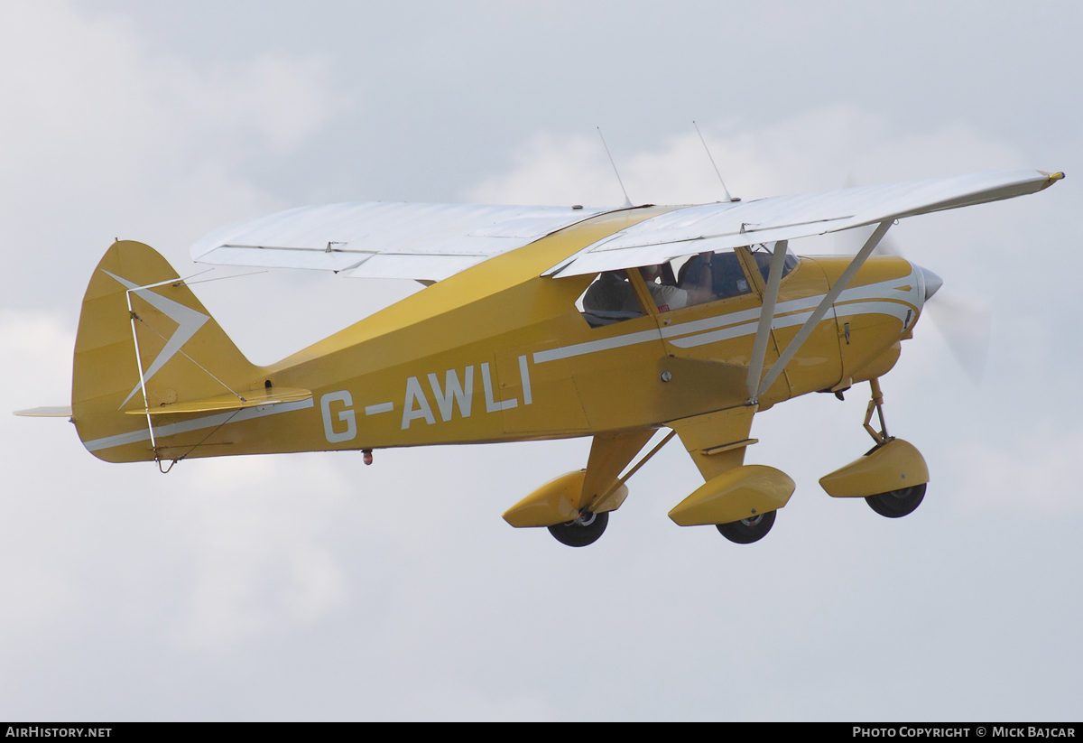 Aircraft Photo of G-AWLI | Piper PA-22-150 Caribbean | AirHistory.net #75168