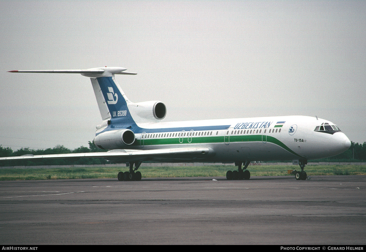 Aircraft Photo of UK-85398 | Tupolev Tu-154B-2 | Uzbekistan Airways | AirHistory.net #75170