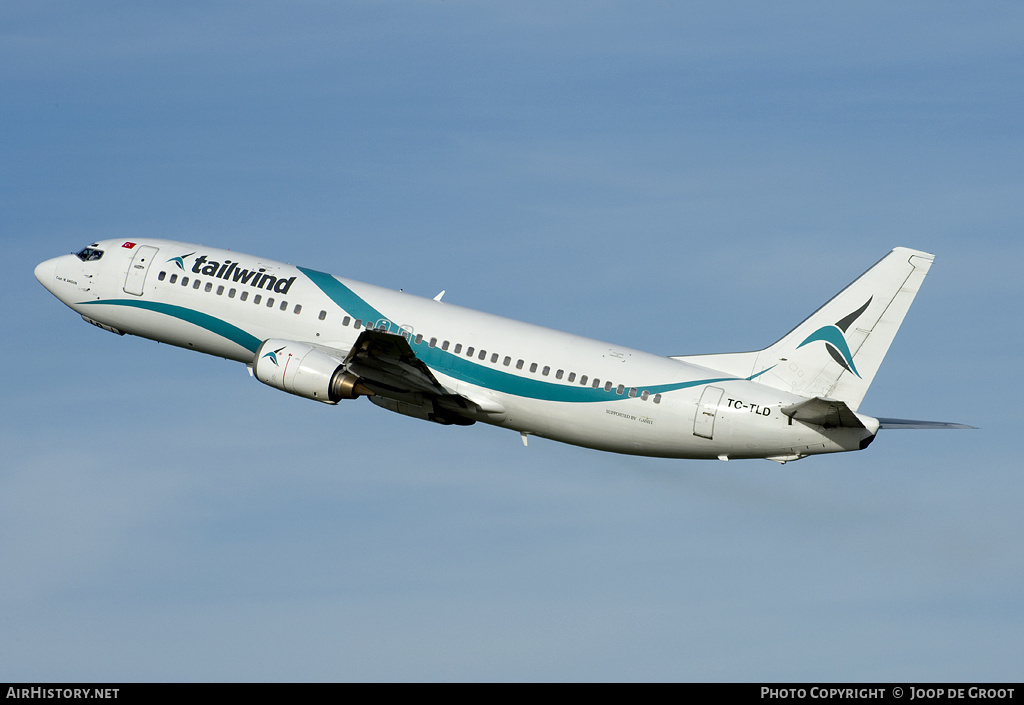 Aircraft Photo of TC-TLD | Boeing 737-4Q8 | Tailwind Airlines | AirHistory.net #75176