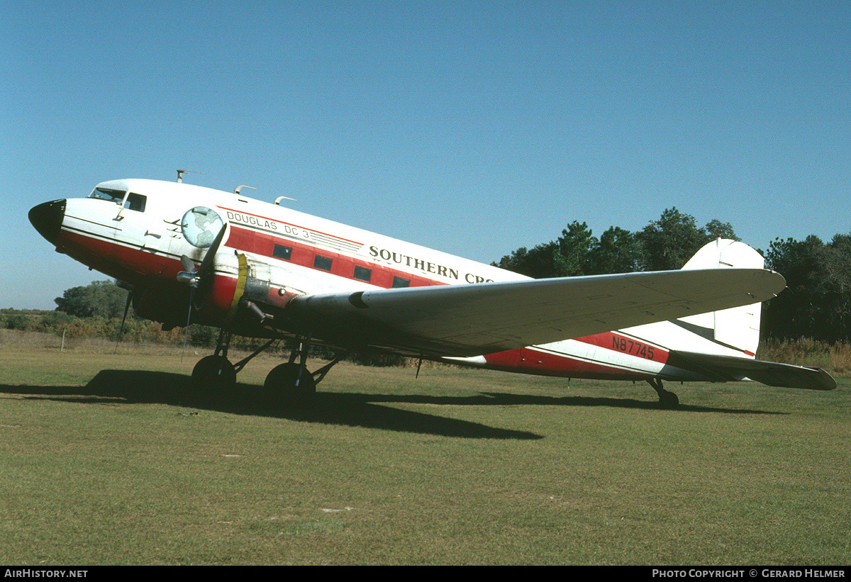Aircraft Photo of N87745 | Douglas DC-3-G202A | Southern Cross Aviation | AirHistory.net #75178