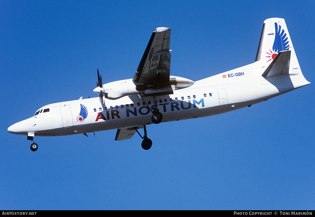 Aircraft Photo of EC-GBH | Fokker 50 | Air Nostrum | AirHistory.net #75183