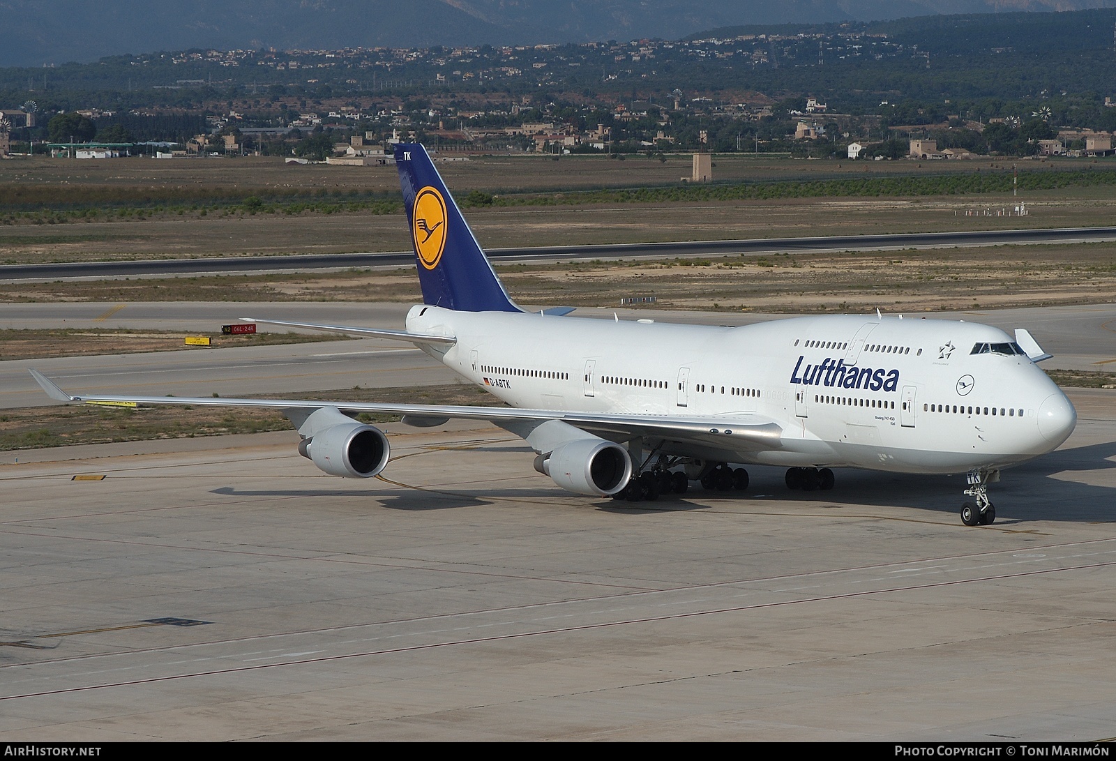 Aircraft Photo of D-ABTK | Boeing 747-430 | Lufthansa | AirHistory.net #75185