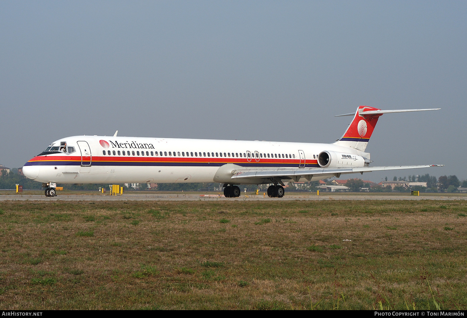 Aircraft Photo of EI-CRE | McDonnell Douglas MD-83 (DC-9-83) | Meridiana | AirHistory.net #75187