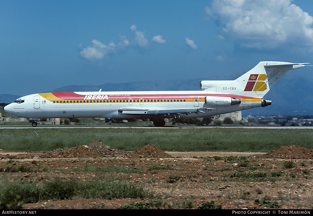 Aircraft Photo of EC-CBA | Boeing 727-256/Adv | Iberia | AirHistory.net #75194