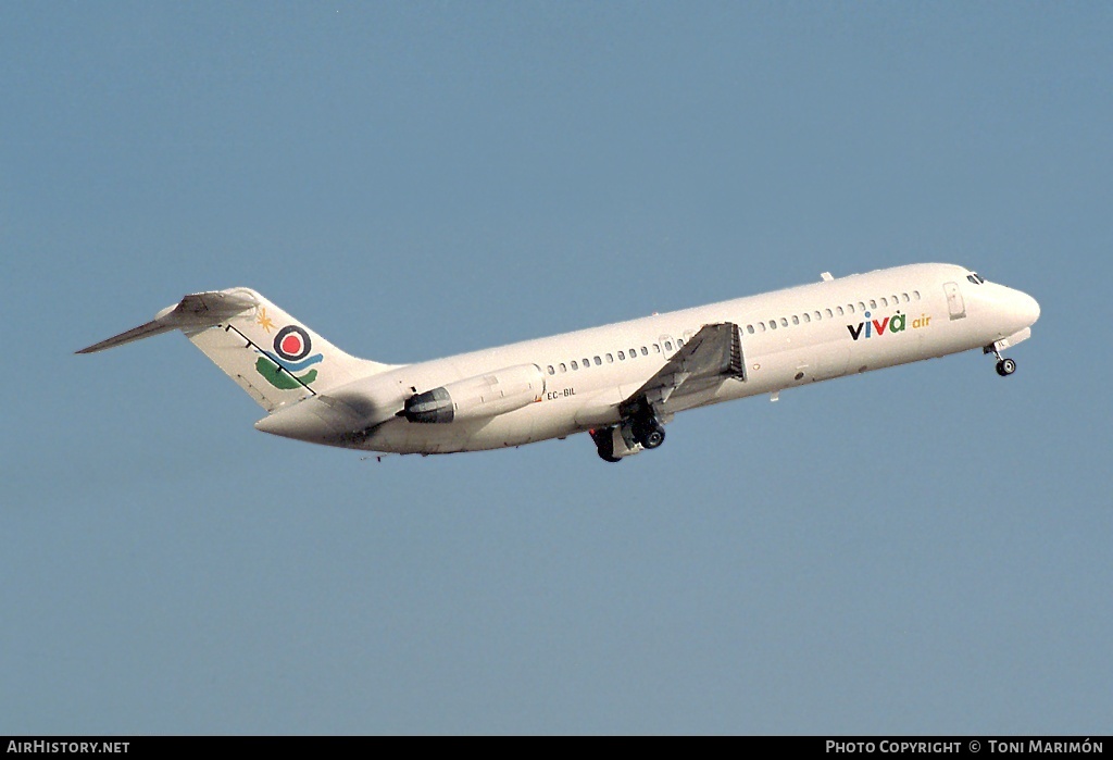 Aircraft Photo of EC-BIL | McDonnell Douglas DC-9-32 | Viva Air | AirHistory.net #75197