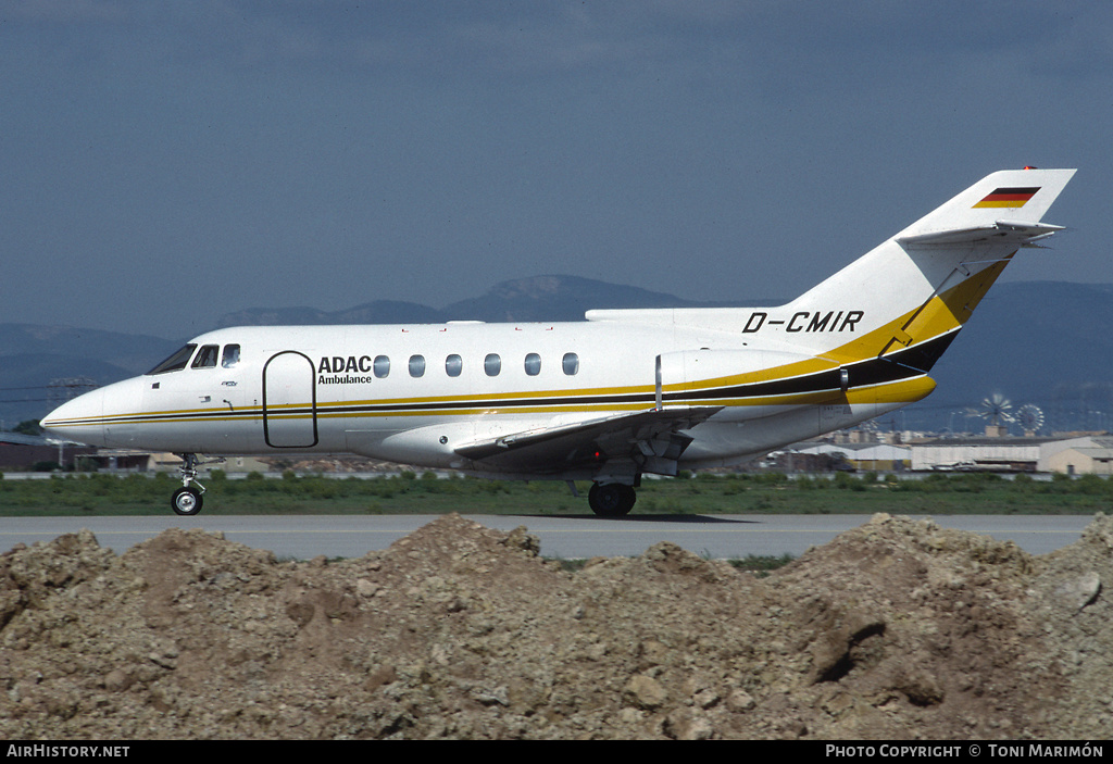 Aircraft Photo of D-CMIR | British Aerospace BAe-125-800B | ADAC Luftrettung | AirHistory.net #75203