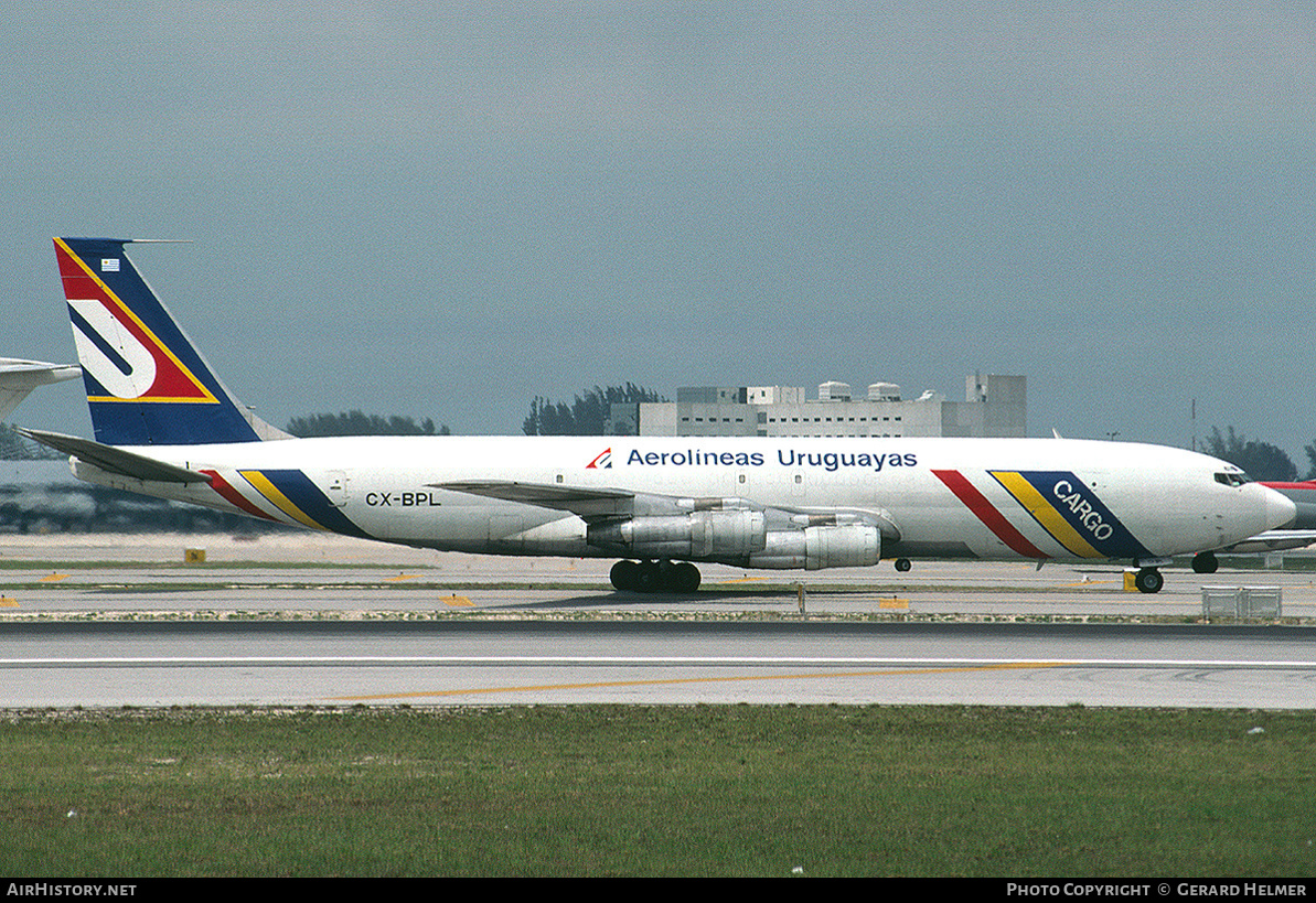 Aircraft Photo of CX-BPL | Boeing 707-331C | Aerolíneas Uruguayas Cargo | AirHistory.net #75211