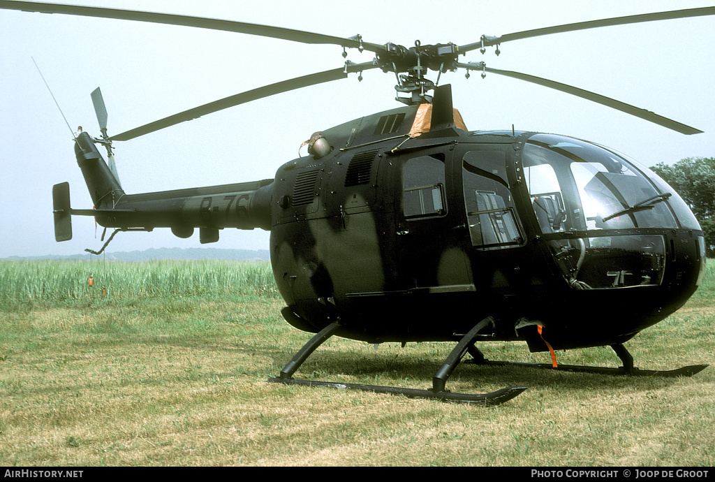 Aircraft Photo of B-76 | MBB BO-105CB-4 | Netherlands - Air Force | AirHistory.net #75216