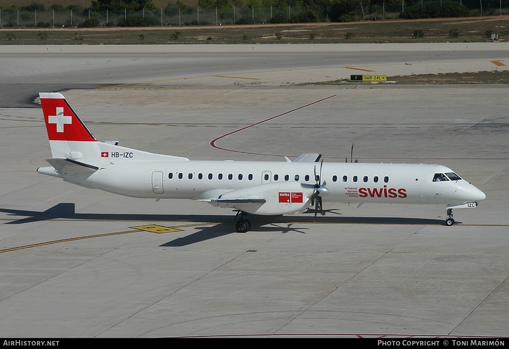 Aircraft Photo of HB-IZC | Saab 2000 | Swiss International Air Lines | AirHistory.net #75234