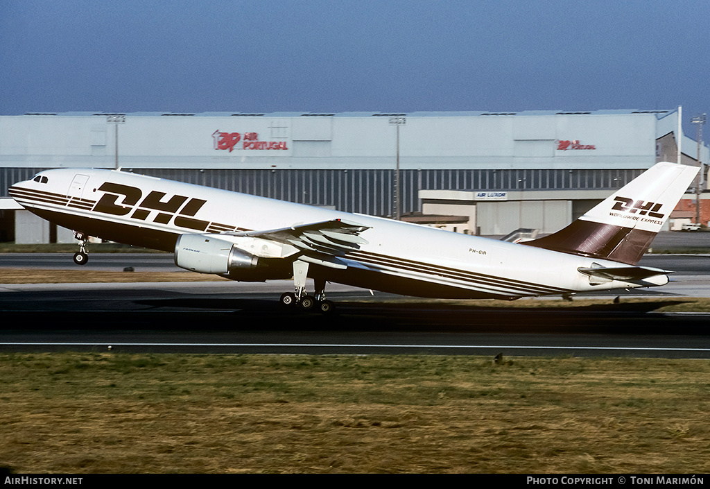 Aircraft Photo of PH-GIR | Airbus A300B4-103(F) | DHL Worldwide Express | AirHistory.net #75238