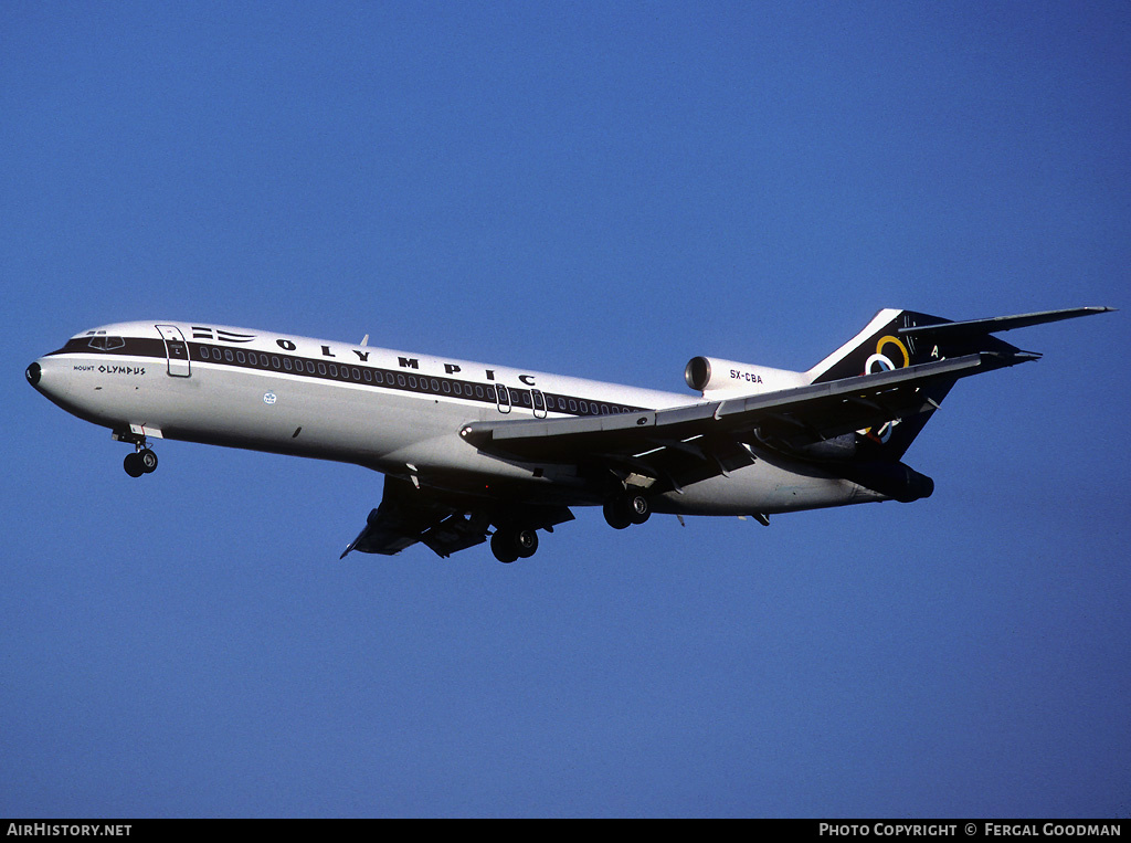 Aircraft Photo of SX-CBA | Boeing 727-284 | Olympic | AirHistory.net #75245