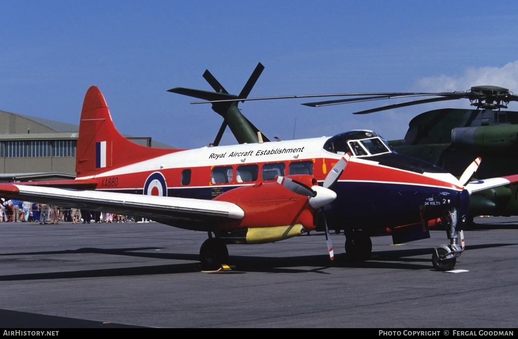 Aircraft Photo of XA880 | De Havilland D.H. 104 Devon C2 | UK - Air Force | AirHistory.net #75249