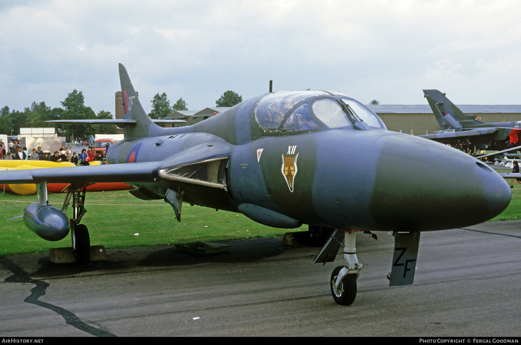 Aircraft Photo of XL568 | Hawker Hunter T7A | UK - Air Force | AirHistory.net #75250