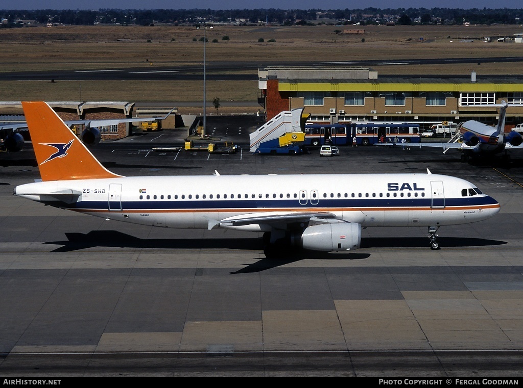 Aircraft Photo of ZS-SHD | Airbus A320-231 | South African Airways - Suid-Afrikaanse Lugdiens | AirHistory.net #75267