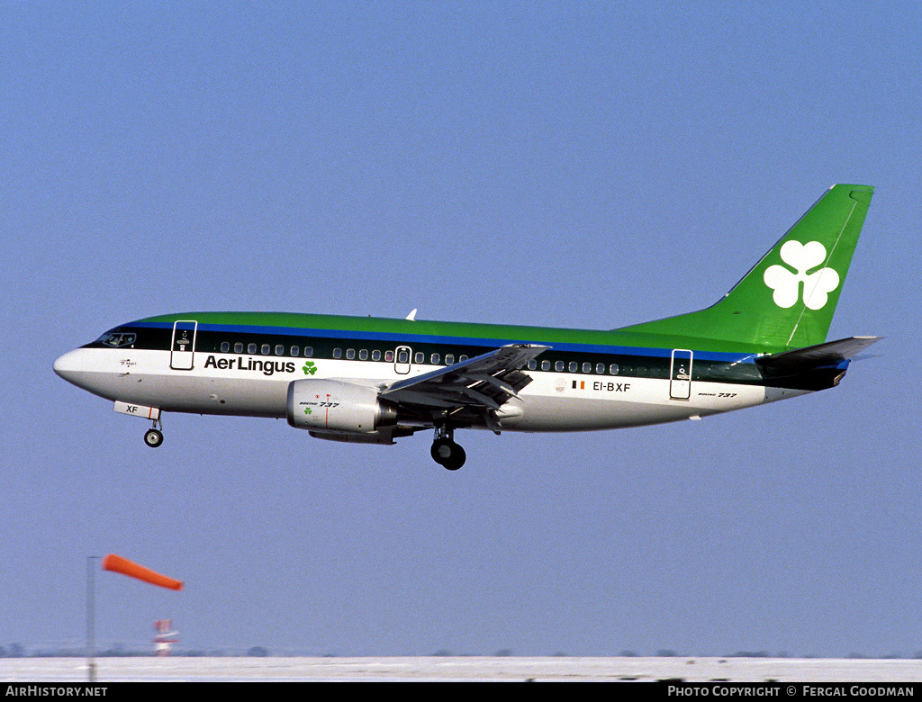 Aircraft Photo of EI-BXF | Boeing 737-548 | Aer Lingus | AirHistory.net #75273