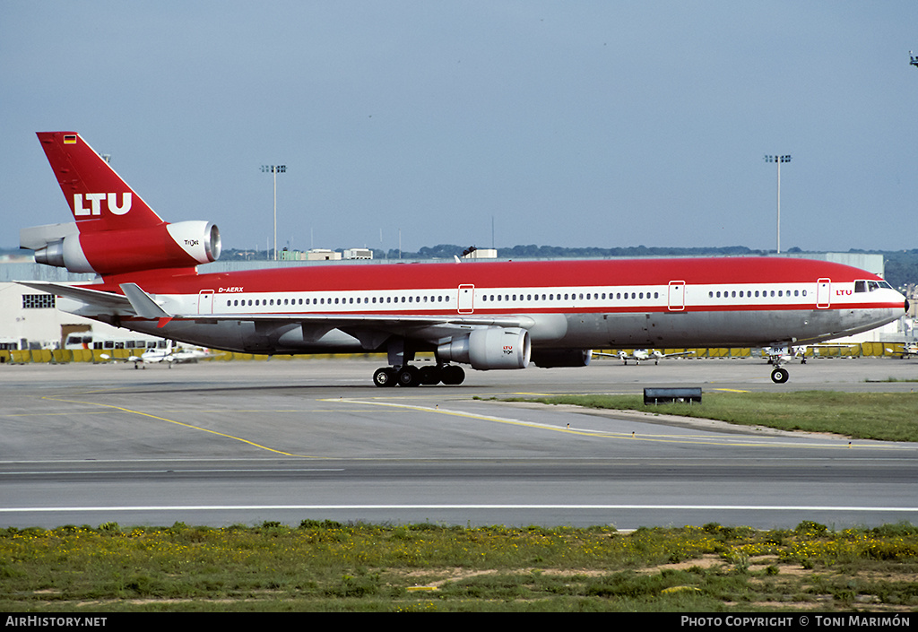 Aircraft Photo of D-AERX | McDonnell Douglas MD-11 | LTU - Lufttransport-Unternehmen | AirHistory.net #75274