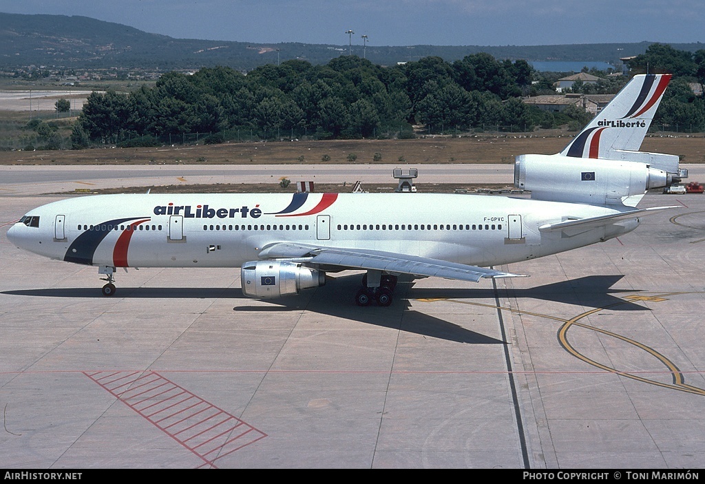 Aircraft Photo of F-GPVC | McDonnell Douglas DC-10-30(ER) | Air Liberté | AirHistory.net #75284