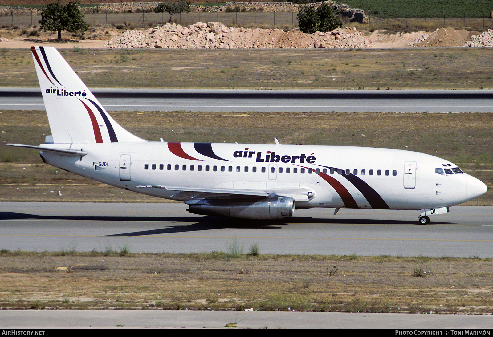 Aircraft Photo of F-GJDL | Boeing 737-210C | Air Liberté | AirHistory.net #75288