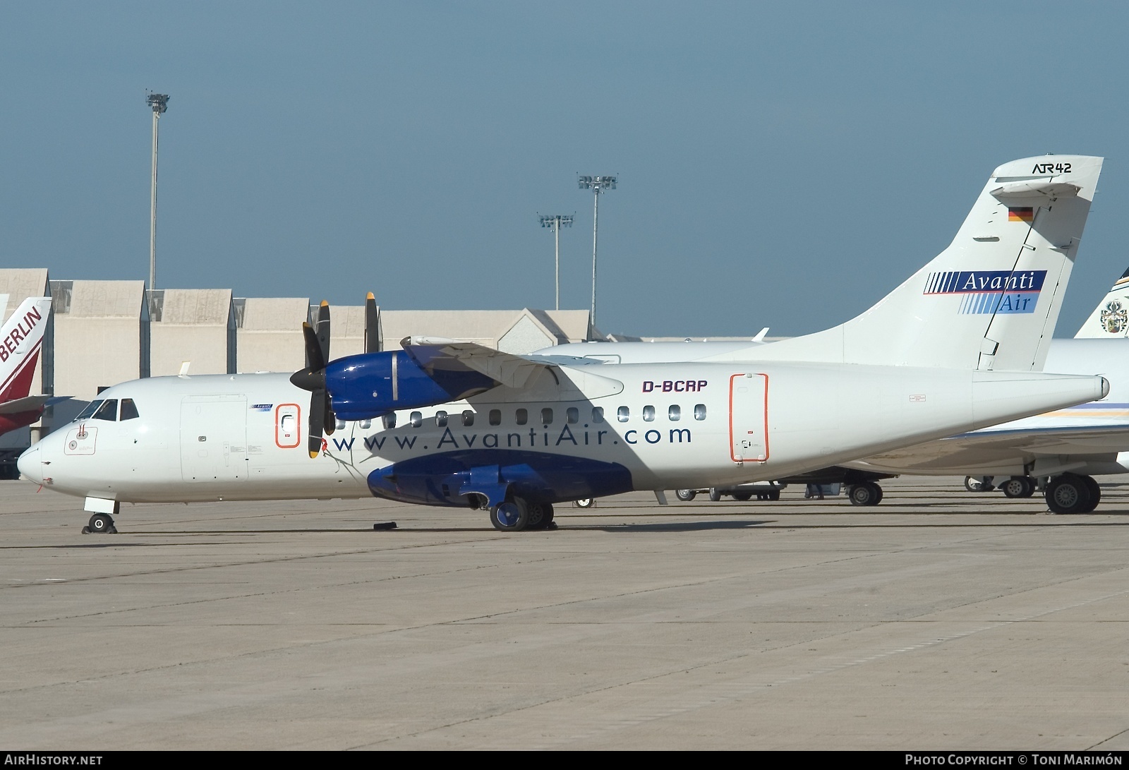Aircraft Photo of D-BCRP | ATR ATR-42-300QC | Avanti Air | AirHistory.net #75290