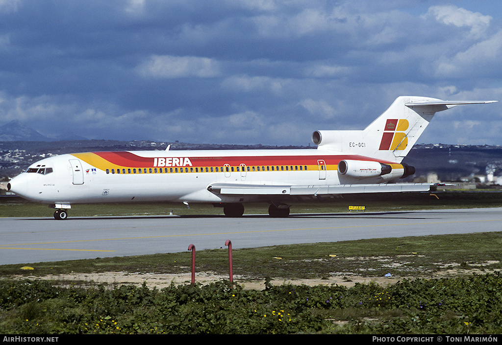 Aircraft Photo of EC-GCI | Boeing 727-256/Adv | Iberia | AirHistory.net #75291