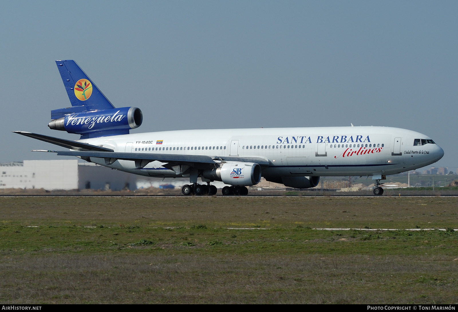 Aircraft Photo of YV-1040C | McDonnell Douglas DC-10-30 | Santa Bárbara Airlines | AirHistory.net #75296