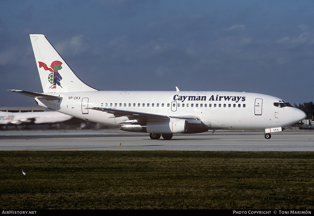 Aircraft Photo of VP-CKX | Boeing 737-236/Adv | Cayman Airways | AirHistory.net #75317