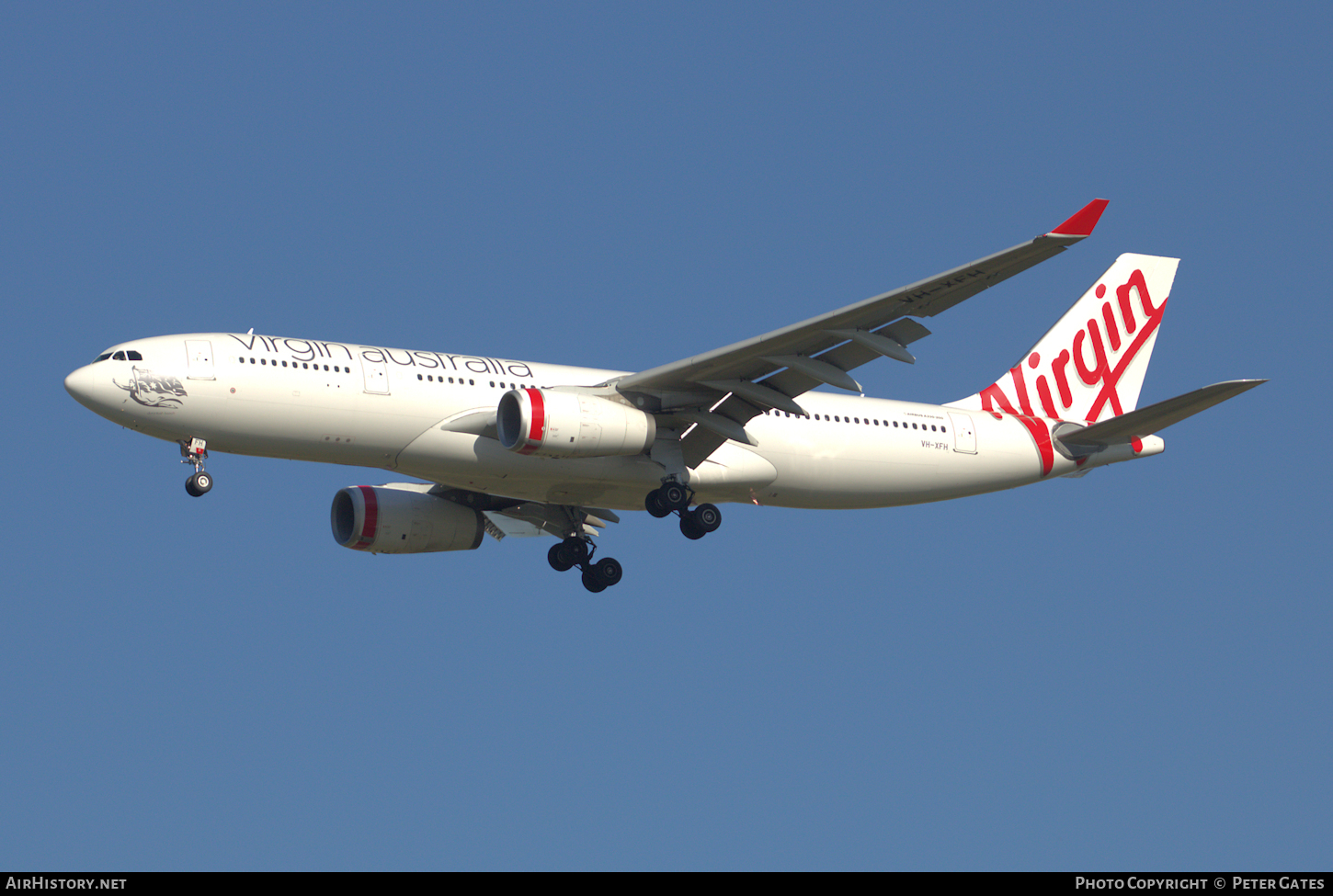 Aircraft Photo of VH-XFH | Airbus A330-243 | Virgin Australia Airlines | AirHistory.net #75324
