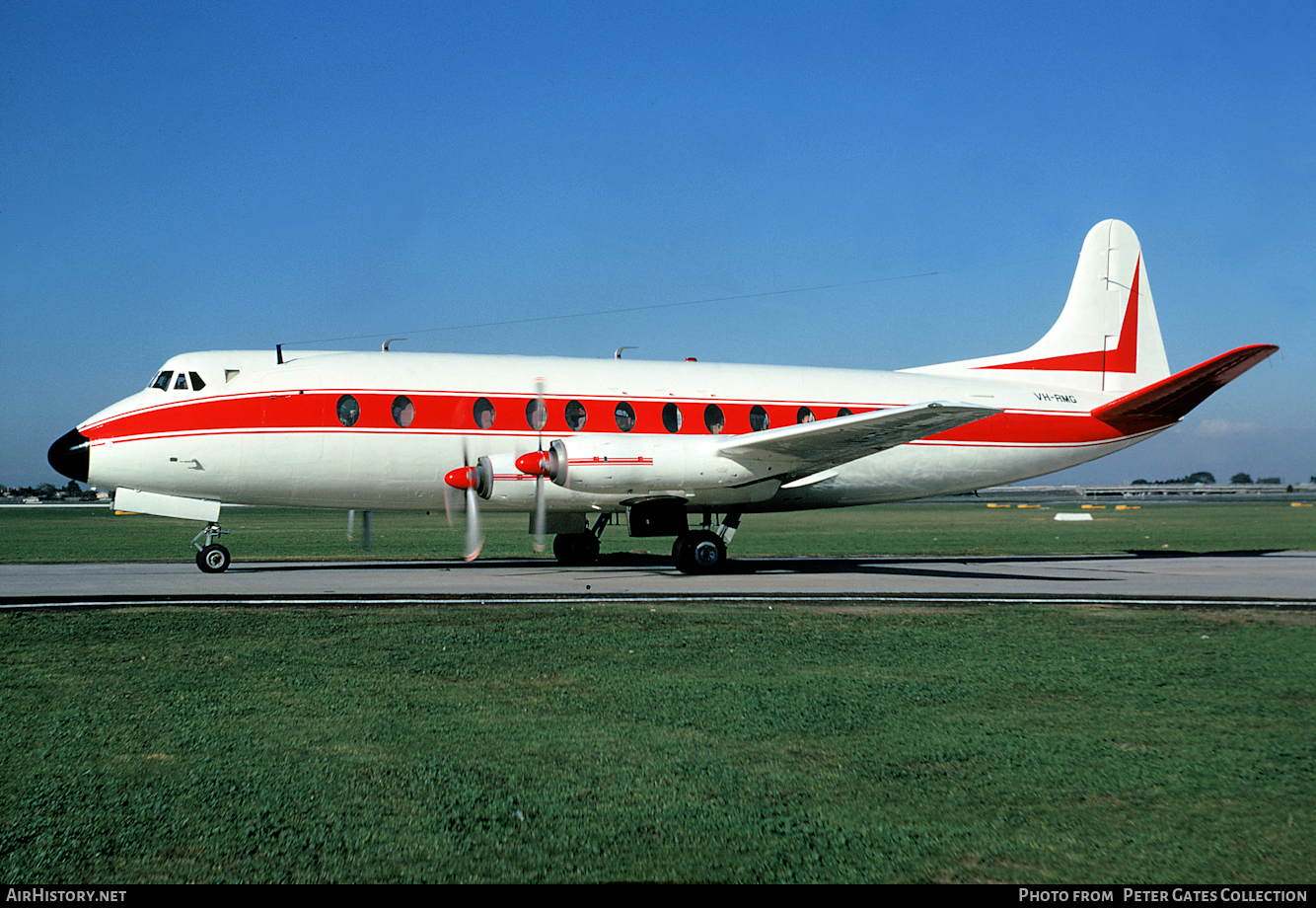 Aircraft Photo of VH-RMG | Vickers 832 Viscount | Far Eastern Air Transport - FAT | AirHistory.net #75326