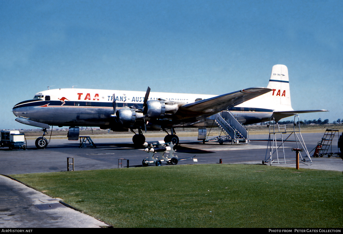 Aircraft Photo of VH-INH | Douglas DC-6B | Trans-Australia Airlines - TAA | AirHistory.net #75337
