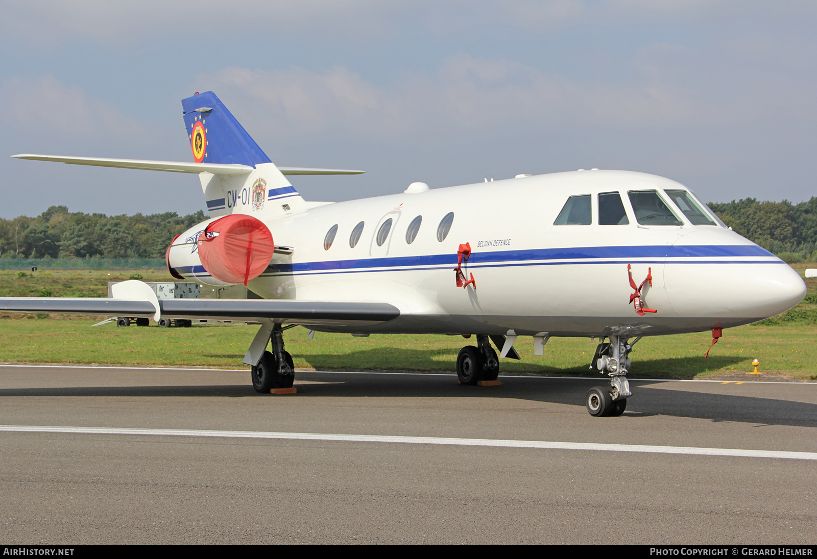 Aircraft Photo of CM-01 | Dassault Falcon 20E-5 | Belgium - Air Force | AirHistory.net #75341