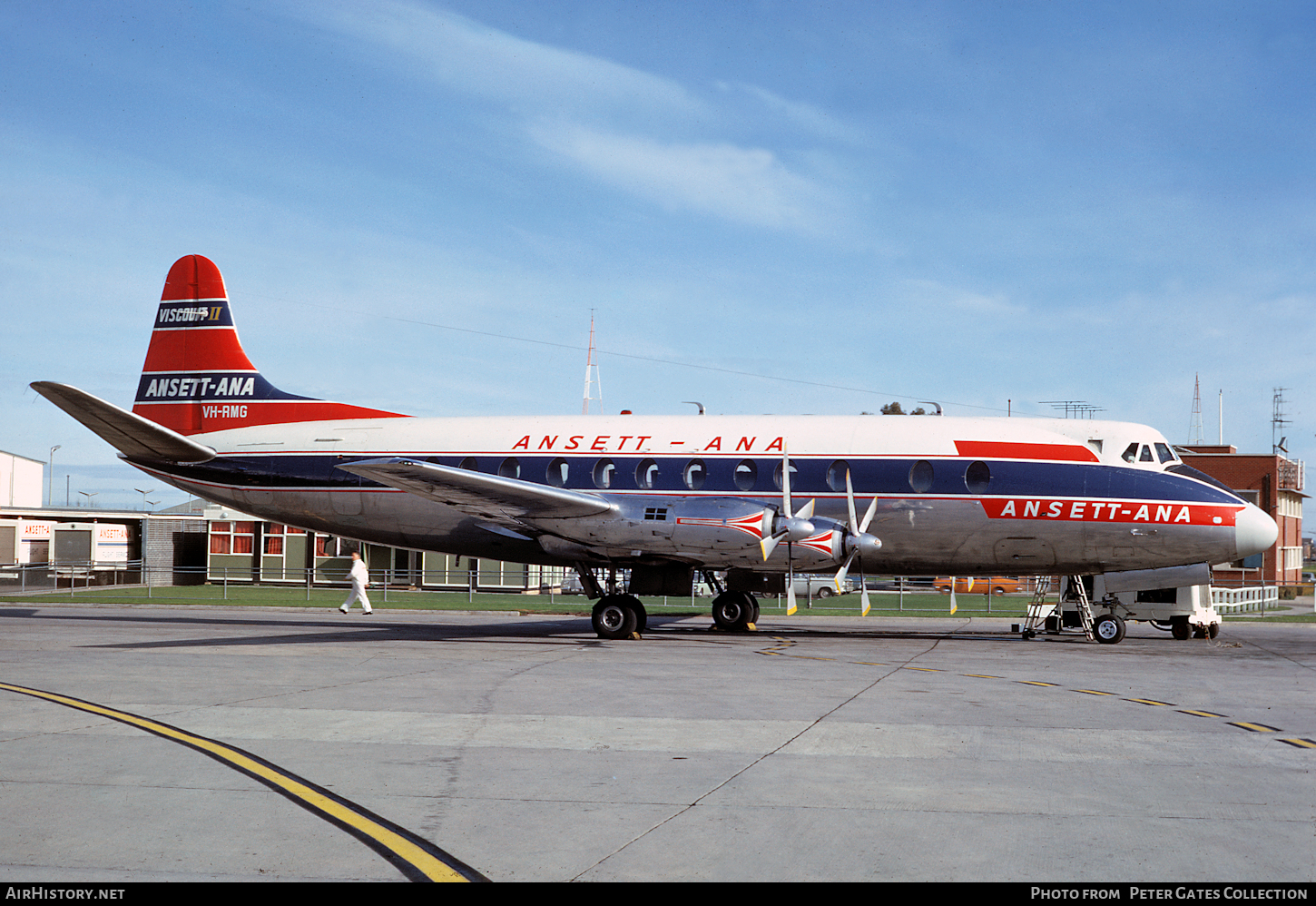 Aircraft Photo of VH-RMG | Vickers 832 Viscount | Ansett - ANA | AirHistory.net #75347