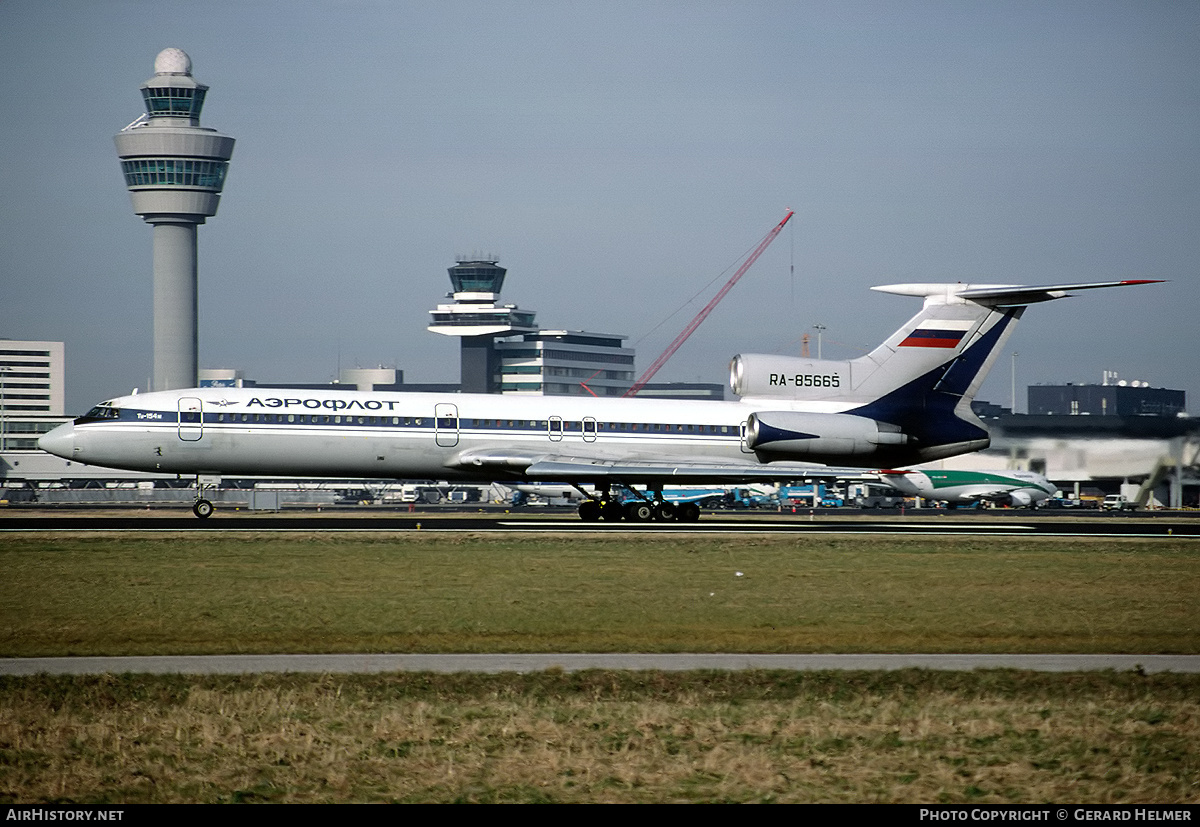 Aircraft Photo of RA-85665 | Tupolev Tu-154M | Aeroflot | AirHistory.net #75355