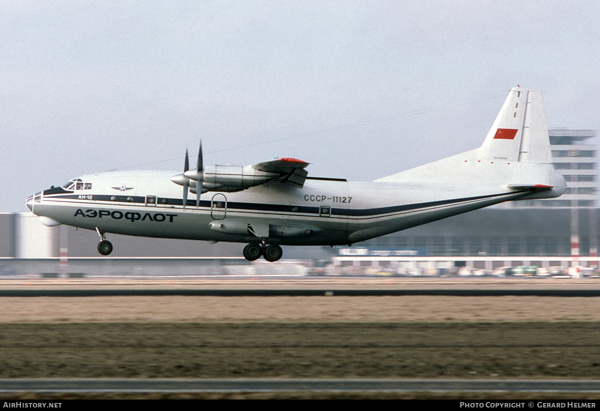 Aircraft Photo of CCCP-11127 | Antonov An-12B | Aeroflot | AirHistory.net #75356