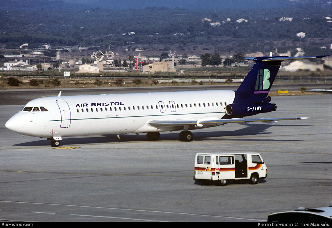 Aircraft Photo of G-AVMW | BAC 111-510ED One-Eleven | Air Bristol | AirHistory.net #75357