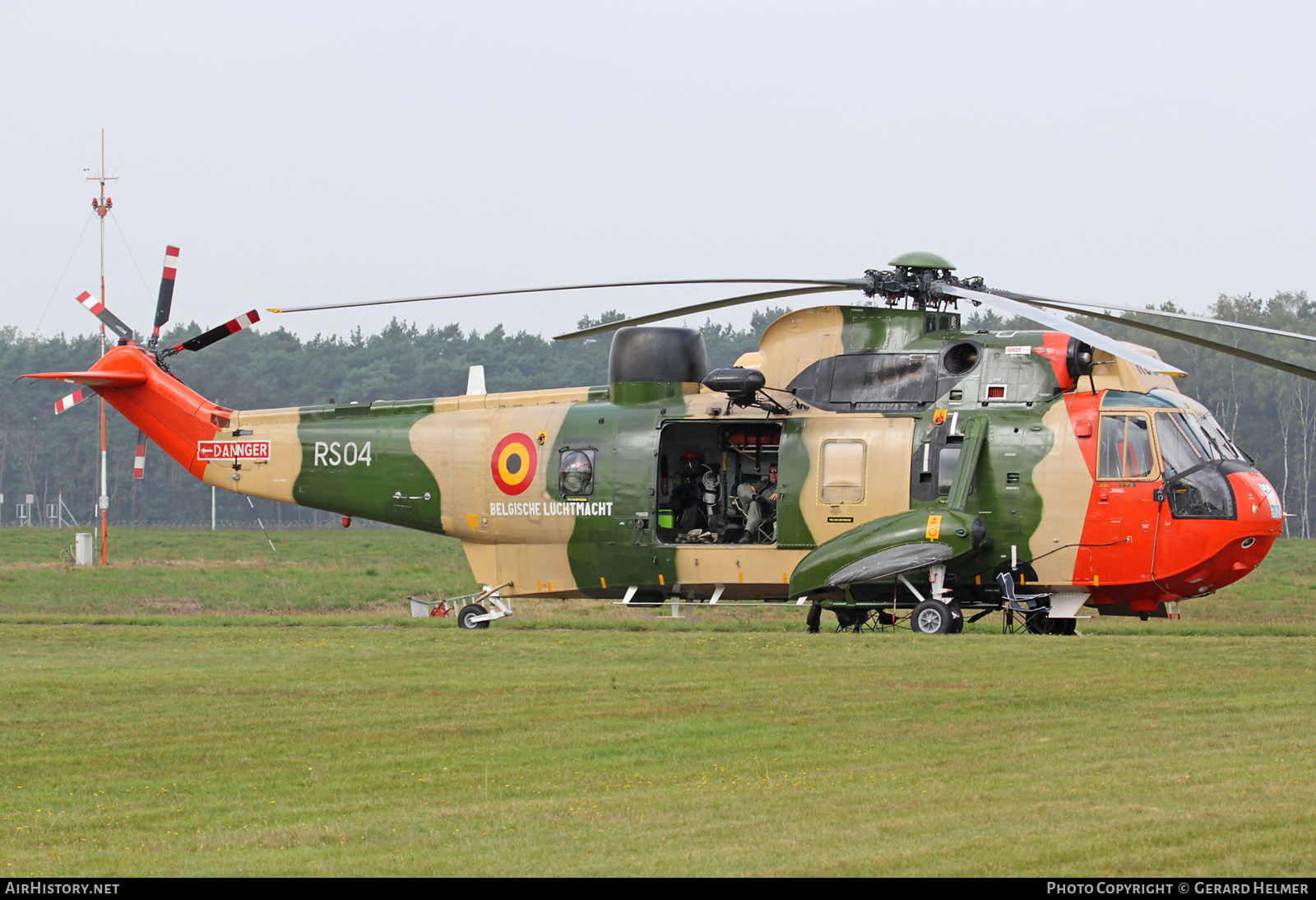 Aircraft Photo of RS04 | Westland WS-61 Sea King Mk48 | Belgium - Air Force | AirHistory.net #75364