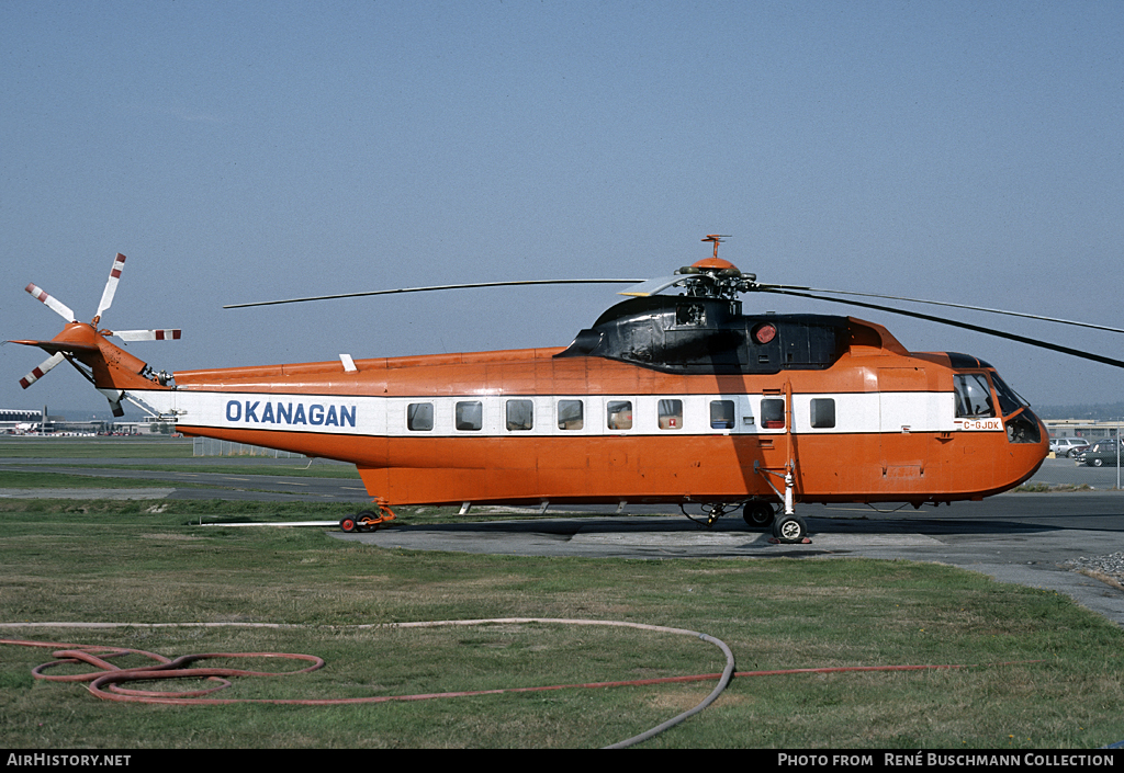 Aircraft Photo of C-GJDK | Sikorsky S-61L | Okanagan Helicopters | AirHistory.net #75367