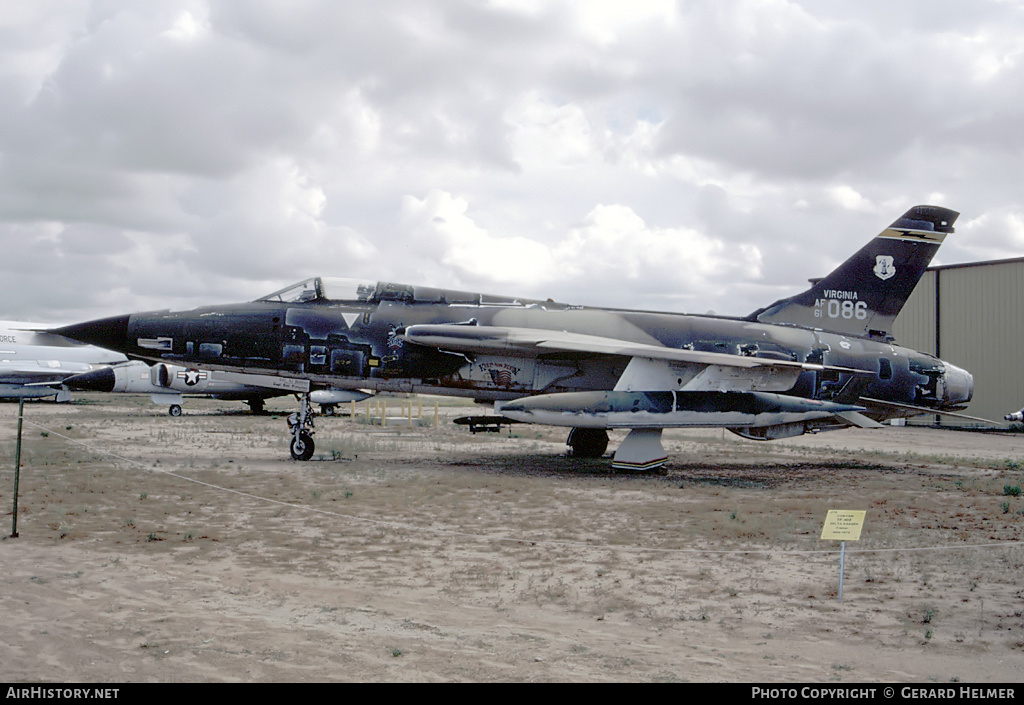 Aircraft Photo of 61-0086 / AF61-086 | Republic F-105D Thunderchief | USA - Air Force | AirHistory.net #75375