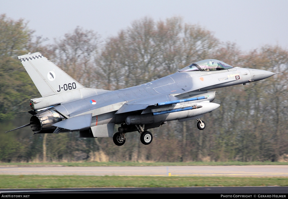 Aircraft Photo of J-060 | General Dynamics F-16AM Fighting Falcon | Netherlands - Air Force | AirHistory.net #75394