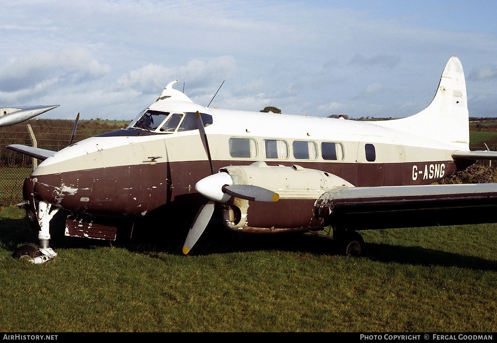 Aircraft Photo of G-ASNG | De Havilland D.H. 104 Dove 6 | AirHistory.net #75401