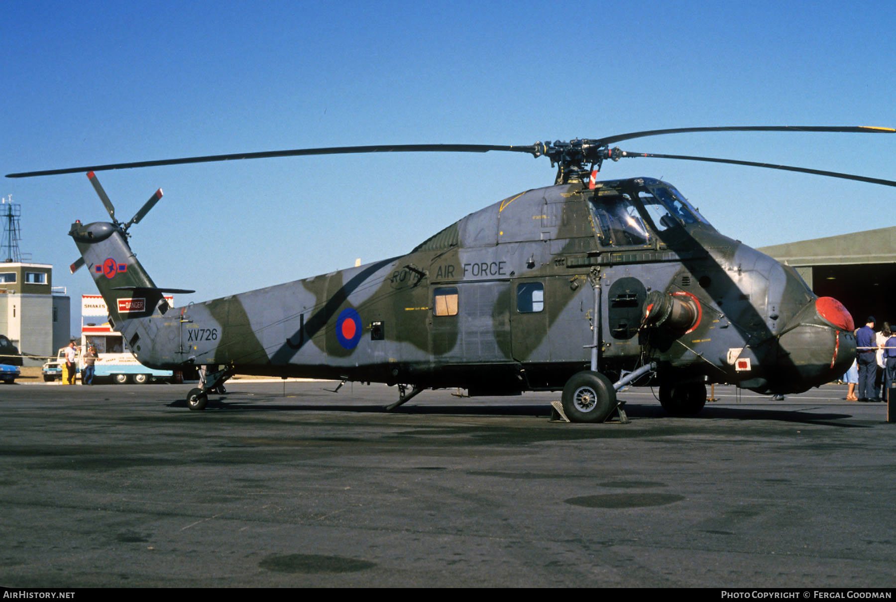 Aircraft Photo of XV726 | Westland WS-58 Wessex HC.2 | UK - Air Force | AirHistory.net #75404