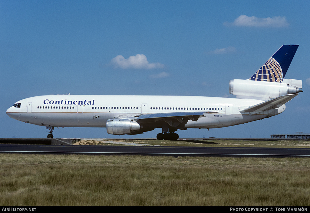 Aircraft Photo of N15069 | McDonnell Douglas DC-10-30(ER) | Continental Airlines | AirHistory.net #75409