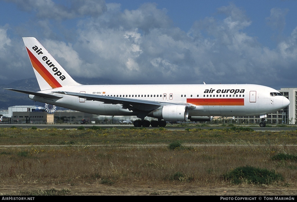 Aircraft Photo of EC-GOJ | Boeing 767-204(ER) | Air Europa | AirHistory.net #75413