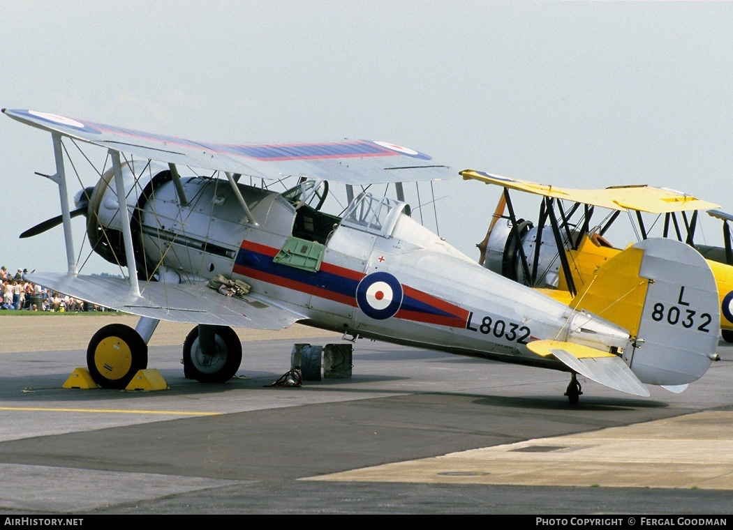 Aircraft Photo of G-AMRK / L8032 | Gloster Gladiator Mk1 | UK - Air Force | AirHistory.net #75423