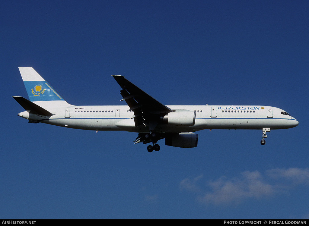 Aircraft Photo of V8-RBC | Boeing 757-2M6 | Kazakhstan Government | AirHistory.net #75425